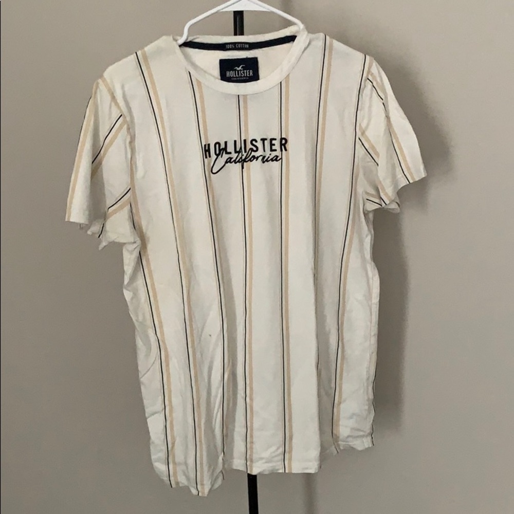 Hollister Striped Tee - Medium